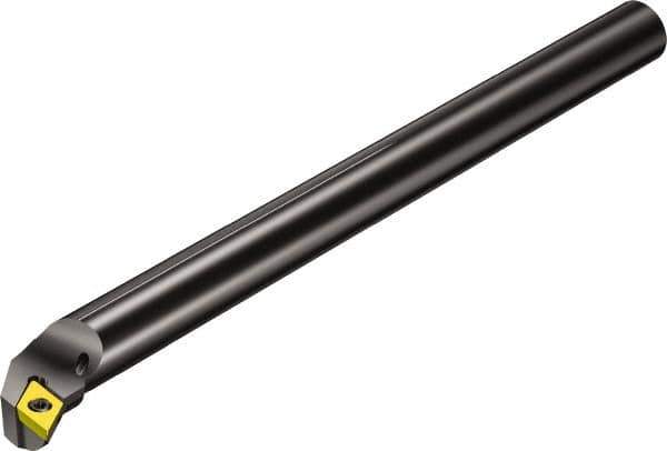 Sandvik Coromant - 0.5591" Min Bore Diam, 6" OAL, 3/8" Shank Diam, A..SDUPR/L-R Indexable Boring Bar - Screw-On Holding Method - Exact Tool & Supply