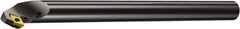 Sandvik Coromant - 0.8504" Min Bore Diam, 8" OAL, 5/8" Shank Diam, A..SDUPR/L..RX Indexable Boring Bar - Screw-On Holding Method - Exact Tool & Supply