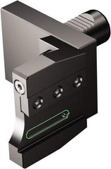 Sandvik Coromant - 25;21L System Size, Modular Tool Holding System Adapter - 80mm Projection, 128mm OAL, Through Coolant - Exact Tool & Supply