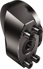 Sandvik Coromant - 80;70 System Size, Modular Tool Holding System Adapter - 48mm Projection, 80mm Body Diam, 48mm OAL, Through Coolant - Exact Tool & Supply