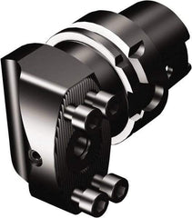 Sandvik Coromant - 70;100 System Size, HSK100T;HSK100A Taper, Modular Tool Holding System Adapter - 90.25mm Projection, 140.2mm OAL, Through Coolant - Exact Tool & Supply