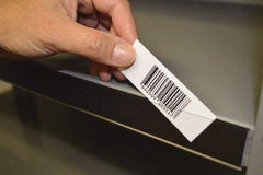 Aigner Index - 33-1/2" Long x 1-1/8" Wide, Self Adhesive Back, Label Holder - Exact Tool & Supply