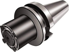 Sandvik Coromant - 40;X22;40;X22 System Size, Modular Tool Holding System Adapter - 60mm Projection, 40mm Body Diam, 5.0315" OAL, Through Coolant - Exact Tool & Supply