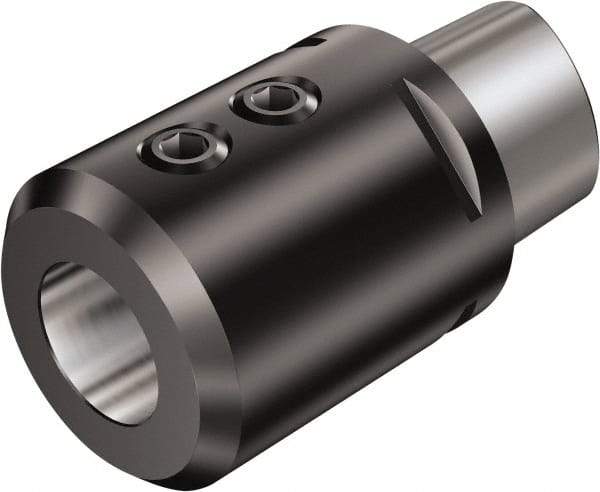 Sandvik Coromant - 50;C10 System Size, Modular Tool Holding System Adapter - 120mm Projection, 84mm Body Diam, 7.0866" OAL - Exact Tool & Supply