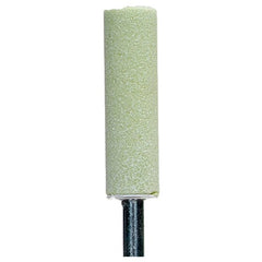 1/2″ × 2″ 1/4″ Spindle Quantum Mounted Point W189 80 Grit Ceramic Alumina - Exact Tool & Supply