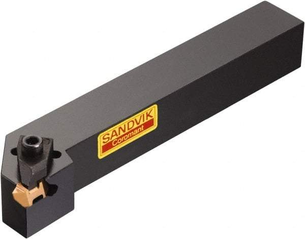 Sandvik Coromant - TLSR/L, Internal or External, Right Hand, 3.17mm Max Depth of Cut, Indexable Grooving Tool Holder - TLG-2125R Insert Compatibility, 9.53mm Shank Height, 9.53mm Shank Width, 152.4mm OAL - Exact Tool & Supply