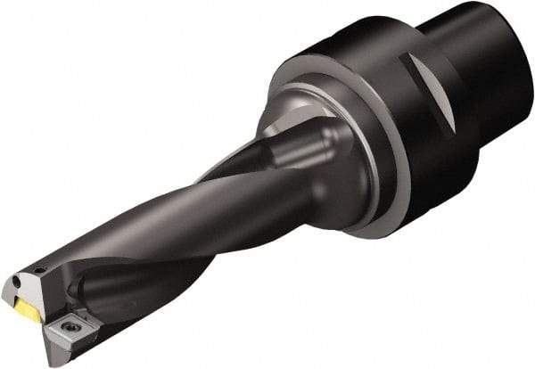 Sandvik Coromant - 53mm Max Drill Depth, 3xD, 17.5mm Diam, Indexable Insert Drill - C5 Coromant Shank - Exact Tool & Supply