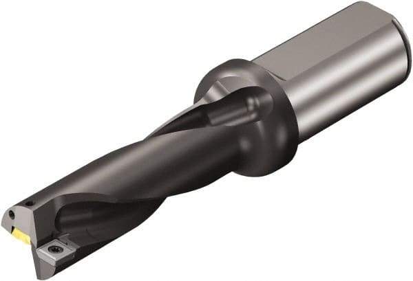 Sandvik Coromant - 159mm Max Drill Depth, 3xD, 53mm Diam, Indexable Insert Drill - 40mm Shank Diam, 40 Cylindrical Shank - Exact Tool & Supply