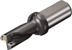 Sandvik Coromant - 82mm Max Drill Depth, 2xD, 41mm Diam, Indexable Insert Drill - 40mm Shank Diam, 40 Cylindrical Shank - Exact Tool & Supply