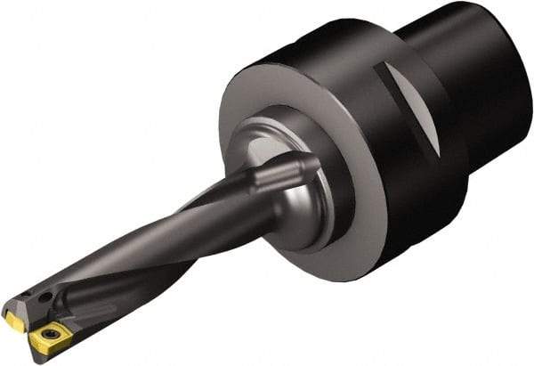 Sandvik Coromant - 54mm Max Drill Depth, 4xD, 13.5mm Diam, Indexable Insert Drill - C6 Coromant Shank - Exact Tool & Supply