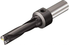 Sandvik Coromant - 158.7mm Max Drill Depth, 4xD, 39.67mm Diam, Indexable Insert Drill - 38.1mm Shank Diam, 1.5 Cylindrical Shank - Exact Tool & Supply
