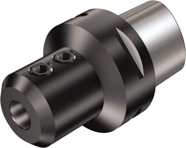 Sandvik Coromant - 40;C10 System Size, Modular Tool Holding System Adapter - 115mm Projection, 74mm Body Diam, 6.8898" OAL - Exact Tool & Supply