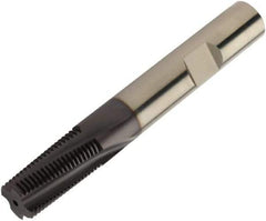 Sandvik Coromant - 1-3 Whitworth, 0.9843" Cutting Diam, 5 Flute, Solid Carbide Helical Flute Thread Mill - Internal/External Thread, 46.15mm LOC, 121mm OAL, 63/64" Shank Diam - Exact Tool & Supply