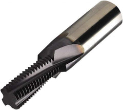 Sandvik Coromant - M4x0.70 Metric, 0.126" Cutting Diam, 3 Flute, Solid Carbide Helical Flute Thread Mill - Internal Thread, 8.8mm LOC, 57mm OAL, 6mm Shank Diam - Exact Tool & Supply