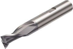 Sandvik Coromant - 16mm, 2 Flute, Solid Carbide, Corner Radius End Mill - 92mm OAL, 30° Helix, Right Hand Flute, 26.5mm LOC, Right Hand Cut - Exact Tool & Supply