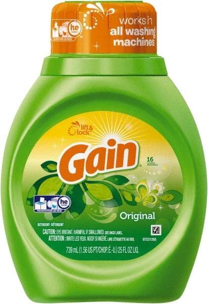 Gain - 25 oz Liquid Laundry Detergent - Original Scent - Exact Tool & Supply