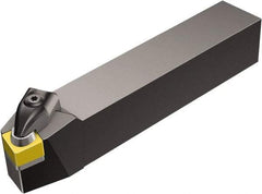 Sandvik Coromant - CSBNR/L-4, Left Hand Cut, 15° Lead Angle, 25mm Shank Height x 25mm Shank Width, Negative Rake Indexable Turning Toolholder - 150mm OAL, SNGN 12 07 08, SNG 452 Insert Compatibility, Series T-Max - Exact Tool & Supply