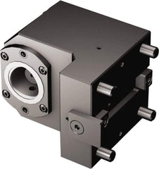 Sandvik Coromant - Right Hand Cut, C4 Modular Connection, Adapter/Mount Lathe Modular Clamping Unit - 40mm Square Shank Diam, 4.567" OAL, Through Coolant - Exact Tool & Supply