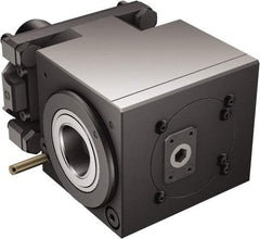 Sandvik Coromant - Neutral Cut, C5 Modular Connection, Adapter/Mount Lathe Modular Clamping Unit - 8.701" OAL, Through Coolant - Exact Tool & Supply