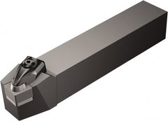 Sandvik Coromant - LH CCBNR/L Negative Rake Indexable Turning Toolholder - Exact Tool & Supply