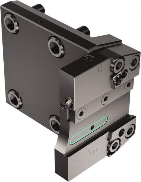 Sandvik Coromant - 25L;DO-A System Size, Modular Tool Holding System Adapter - 58mm Projection, 79mm OAL, Through Coolant - Exact Tool & Supply