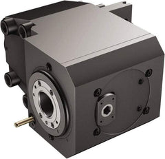 Sandvik Coromant - Neutral Cut, C5 Modular Connection, Adapter/Mount Lathe Modular Clamping Unit - 50mm Square Shank Diam, 12.362" OAL, Through Coolant - Exact Tool & Supply
