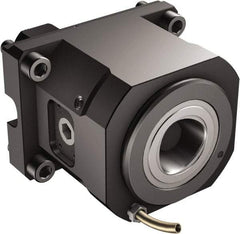 Sandvik Coromant - Neutral Cut, C5 Modular Connection, Adapter/Mount Lathe Modular Clamping Unit - 6.89" OAL, Through Coolant - Exact Tool & Supply