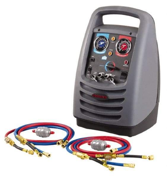 OTC - 115 Volt, 60 Hz, Automotive Automatic HVAC Refrigerant Recovery - 0.4 to 0.6 Lb per min Vapor Rate of Recovery, 30 Lb or 50 Lb Refillable Tank Capacity - Exact Tool & Supply