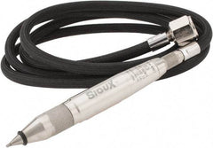 Sioux Tools - 13,000 BPM, 90 psi, 1/4 NPT Inlet, Air Engraving Pen - Includes 59" Hose - Exact Tool & Supply