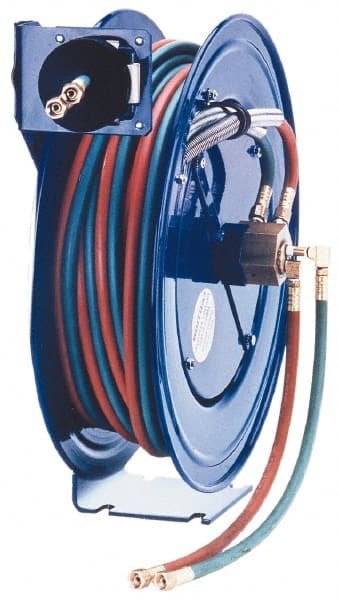 CoxReels - Welding Hose Reels; Length (Inch): 17-1/4 ; Hose Length (Feet): 40.00; 40.0 ; Inside Diameter (Inch): 1/4 ; Maximum Working Pressure (psi): 200.0; 200.00 - Exact Tool & Supply