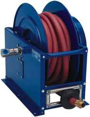 CoxReels - 100' Spring Retractable Hose Reel - 300 psi, Hose Not Included - Exact Tool & Supply
