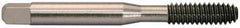 Balax - 5/16-18 UNC H9 Thread Limit Bottoming Thread Forming Tap - High Speed Steel, Bright Finish, 2-23/32" OAL, 1-1/8" Thread Length, Right Hand Thread, Series BXB - Exact Tool & Supply