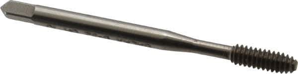 Balax - #6-32 UNC H10 Thread Limit Bottoming Thread Forming Tap - High Speed Steel, Bright Finish, 2" OAL, 11/16" Thread Length, Right Hand Thread, Series BXB - Exact Tool & Supply