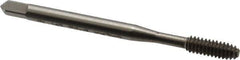 Balax - #6-32 UNC H10 Thread Limit Bottoming Thread Forming Tap - High Speed Steel, Bright Finish, 2" OAL, 11/16" Thread Length, Right Hand Thread, Series BXB - Exact Tool & Supply