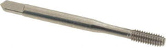 Balax - #8-32 UNC H2 Thread Limit Bottoming Thread Forming Tap - High Speed Steel, Bright Finish, 2-1/8" OAL, 3/4" Thread Length, Right Hand Thread, Series BXB - Exact Tool & Supply