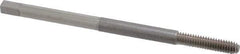 Balax - #8-32 UNC H3 Bright Finish High Speed Steel Thread Forming Extension Tap - Bottoming Chamfer, 3" OAL, 3/4" Thread Length, 3B Class of Fit, Series BXEXT - Exact Tool & Supply