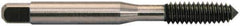 Balax - #6-40 UNF H6 Thread Limit Plug Thread Forming Tap - High Speed Steel, Bright Finish, 2" OAL, 11/16" Thread Length, Right Hand Thread, Series BXP - Exact Tool & Supply