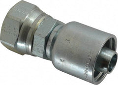 Parker - 1 Thread Hydraulic Hose Fitting - -12 Hose Size, 3/4" Hose Diam - Exact Tool & Supply