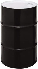 Made in USA - 30 Gallon Cylindrical Carbon Steel Tight Head Drum - 27-1/2" High x 18-1/4" Diam - Exact Tool & Supply