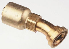 Parker - 1 Thread Hydraulic Hose Fitting - -16 Hose Size, 1" Hose Diam - Exact Tool & Supply