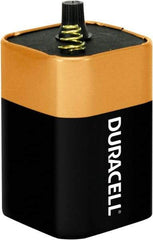 Duracell - Size 908, Alkaline, 1 Pack, Lantern Battery - 6 Volts, Spring Terminal, 4LR25X, ANSI 908A Regulated - Exact Tool & Supply