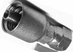 Parker - 3/4 Thread Hydraulic Hose Fitting - -12 Hose Size, 3/4" Hose Diam - Exact Tool & Supply