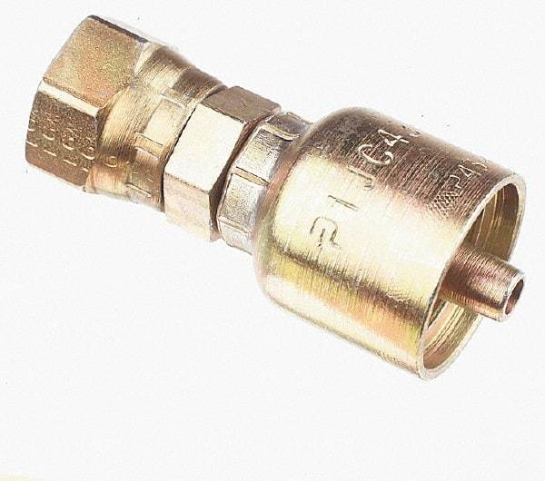 Parker - 1 Thread Hydraulic Hose Fitting - -16 Hose Size, 1" Hose Diam - Exact Tool & Supply