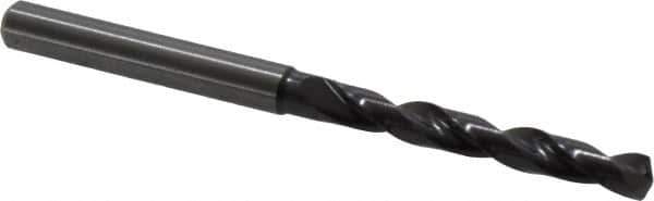 Guhring - 5.3mm 140° Solid Carbide Jobber Drill - FIREX Finish, Right Hand Cut, Spiral Flute, Straight Shank, 82mm OAL, SU Point - Exact Tool & Supply