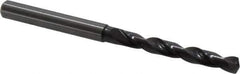 Guhring - 5.3mm 140° Solid Carbide Jobber Drill - FIREX Finish, Right Hand Cut, Spiral Flute, Straight Shank, 82mm OAL, SU Point - Exact Tool & Supply