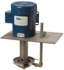 Finish Thompson - 5 HP, 102 Shut Off Feet, 316 Stainless Steel, Carbon and Viton Magnetic Drive Pump - 3 Phase - Exact Tool & Supply