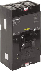 Square D - 350 Amp, 600 V, 3 Pole, Panel Mount Molded Case Circuit Breaker - Thermal Magnetic Trip, Multiple Breaking Capacity Ratings - Exact Tool & Supply