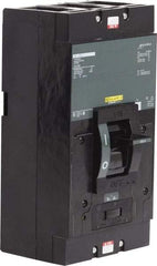 Square D - 300 Amp, 240 V, 3 Pole, Panel Mount Molded Case Circuit Breaker - Thermal Magnetic Trip, 25 kA at 240 VAC Breaking Capacity - Exact Tool & Supply