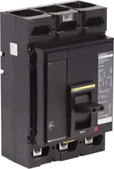 Square D - 600 Amp, 3 Pole, Panel Mount Molded Case Circuit Breaker - Electronic Trip, Multiple Breaking Capacity Ratings, 3/0 AWG, 8.1 Inch Deep x 12.8 Inch High x - Exact Tool & Supply