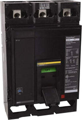 Square D - 800 Amp, 600 V, 3 Pole, Panel Mount Molded Case Circuit Breaker - Multiple Breaking Capacity Ratings - Exact Tool & Supply